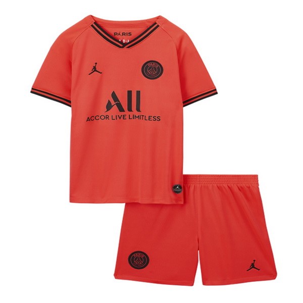 Maillot Football Paris Saint Germain Exterieur Enfant 2019-20 Orange